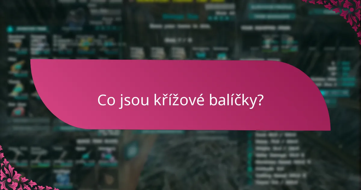 Na jakých platformách jsou křížové balíčky kompatibilní?