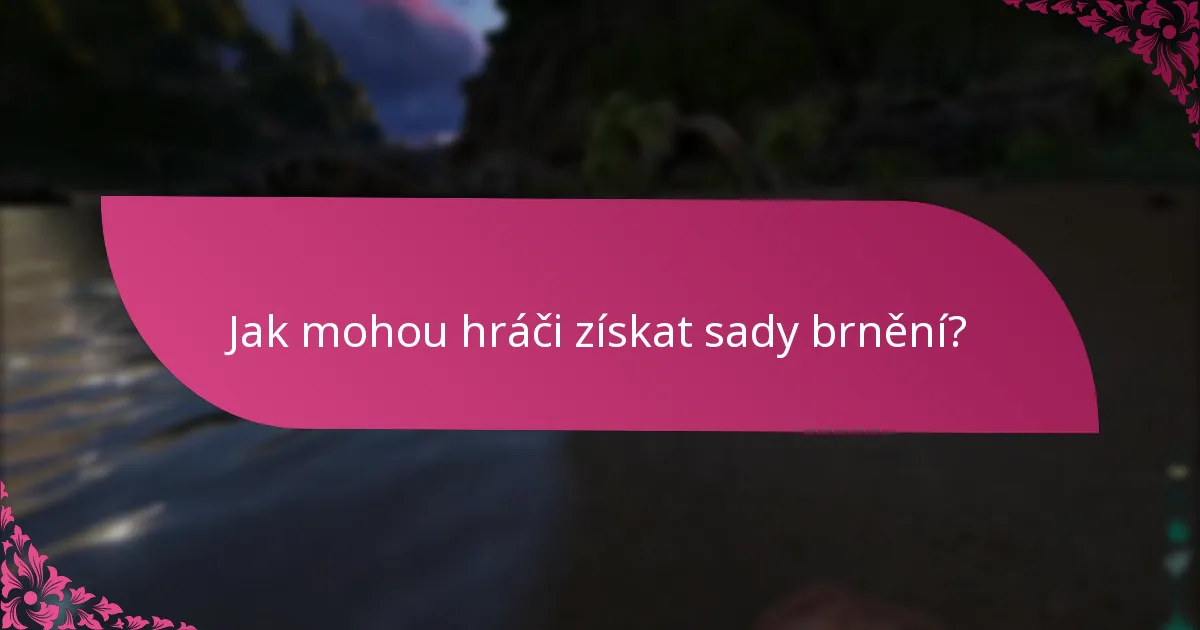 Jaké estetické styly jsou k dispozici pro sady brnění?