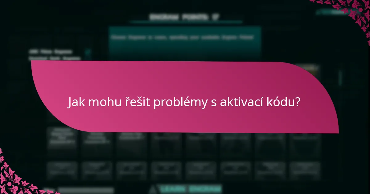Na kterých platformách existují různé procesy aktivace kódu?